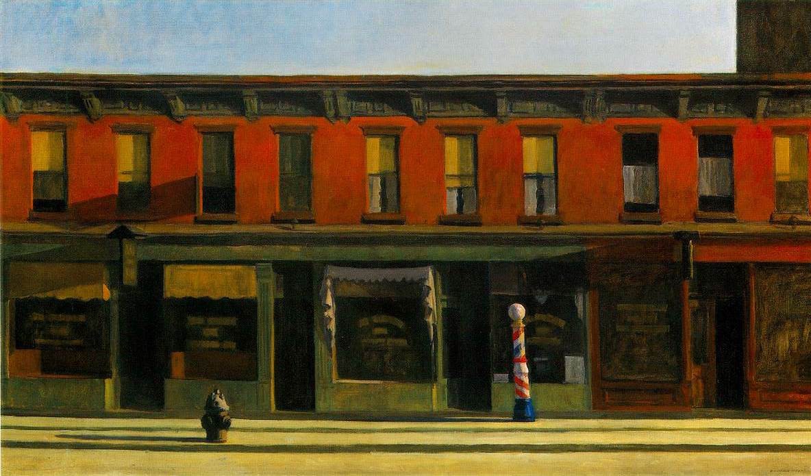 Edward Hopper Early Sunday Morning